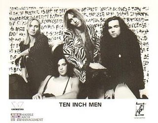 <span class="mw-page-title-main">Ten Inch Men</span> American rock band