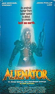 <i>Alienator</i> 1989 film by Fred Olen Ray