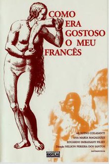 Film Poster for "Como gostoso era meu frances" (How Tasty Was My Little Frenchman)