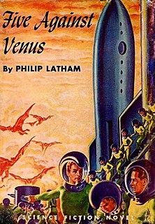 <i>Five Against Venus</i> Science fiction novel by Philip Latham