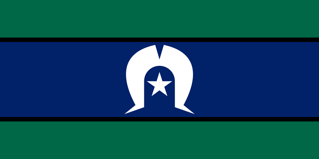 Bandera del isleÃ±o del estrecho de Torres