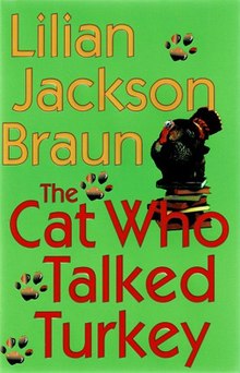 First edition (h/b)
(publ. G. P. Putnam's Sons) TheCatWhoTalkedTurkey.jpg
