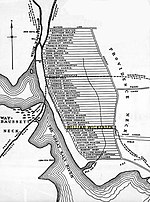 Original 1650 settlement plots on the East Side. Wickenden Street map.jpg