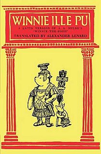 <i>Winnie ille Pu</i> 1958 translation of Winnie-the-Pooh into Latin