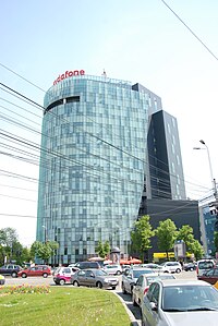 Vodafone headquarters in Bucharest, Romania A Bucuresti street scene -i.jpg