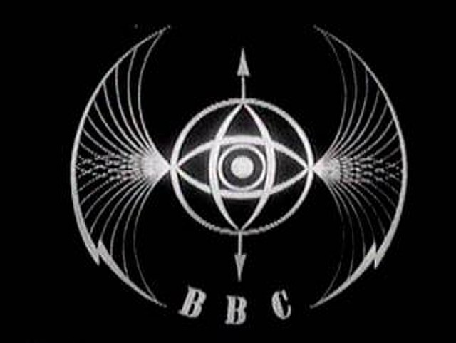 The "Television Symbol", known informally as the "Bats Wings", was the first BBC Television Service ident. It was created by Abram Games and was used 
