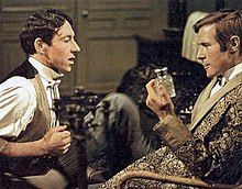 Baron Klaus von Rimmer and Alfred Harris (Upstairs, Downstairs 1971 TV series - A Suitable Marriage).jpg