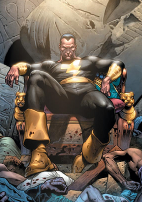 Black Adam Supervillain in DC Comics publications and media