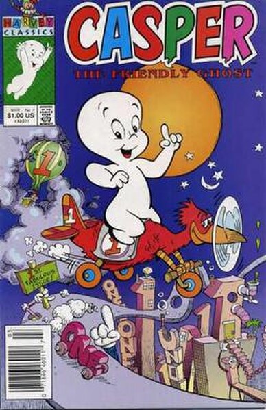 Cover of Casper the Friendly Ghost #1 (March 1991)