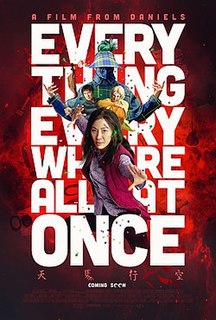 <i>Everything Everywhere All at Once</i> 2022 film by Dan Kwan and Daniel Scheinert