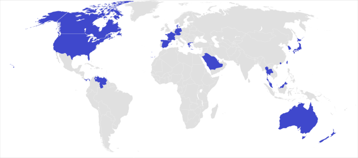 Карта на света.