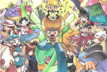 Emerald's hair is so good.  Pokemon adventures manga, Pokemon