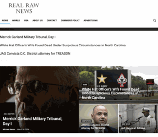 <span class="mw-page-title-main">Real Raw News</span> American fake news website