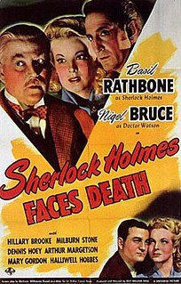 <i>Sherlock Holmes Faces Death</i> 1943 film by Roy William Neill