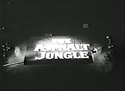 Karta tytułowa Asfaltowej Dżungli