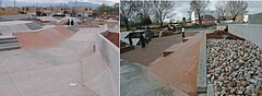 Alamosa Skatepark in Albuquerque, New Mexico
