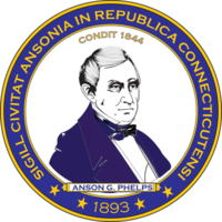 Official seal of Ansonia, Connecticut