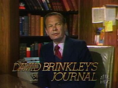 Brinkley provided commentary several times per week in the 1970s.