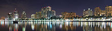 West Palm Beach skyline in 2010