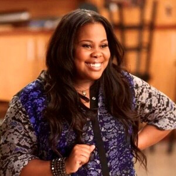 Amber Riley as Mercedes Jones in Glee