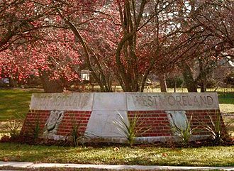 Westmoreland Sign. WestmorelandSign.jpg