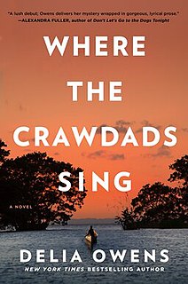 <i>Where the Crawdads Sing</i> 2018 novel by Delia Owens