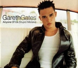 Anyone of Us (Stupid Mistake) 2002 single by Gareth Gates