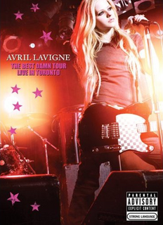 <i>The Best Damn Tour: Live in Toronto</i> 2008 video by Avril Lavigne