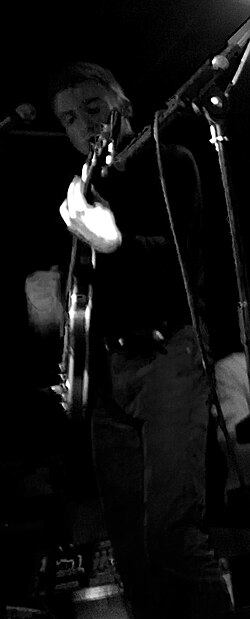 Thumbnail for File:Eugene McGuinness at the Hoxton Square Bar &amp; Kitchen.jpg