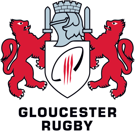 The Gloucester Rugby crest used from 2005 to 2018