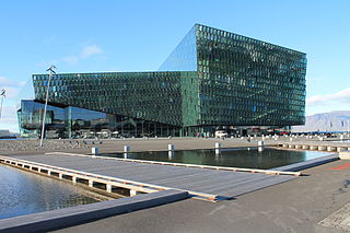 Harpa (concert hall) Concert hall and conference center in Reykjavík, Iceland