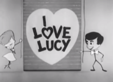 Shot of the opening animation used in season one's first 20 episodes, one of at least 13 opening animations I Love Lucy original.png