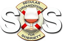 Secular Organizations for Sobriety (SOS) logo Logo of Secular Organizations for Sobriety (SOS).jpg