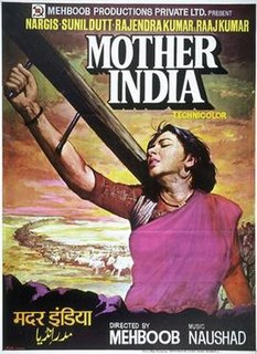 <i>Mother India</i> 1957 film directed by Mehboob Khan