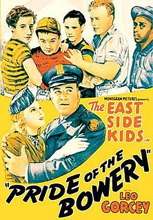 <i>Pride of the Bowery</i> 1940 film by Joseph H. Lewis