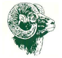 Roseau High School Rams logo.png