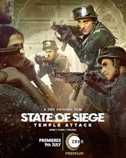 <i>State of Siege: Temple Attack</i> 2021 action thriller film directed by Ken Ghosh