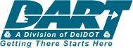 Former logo, still used on some buses DART First State logo.svg