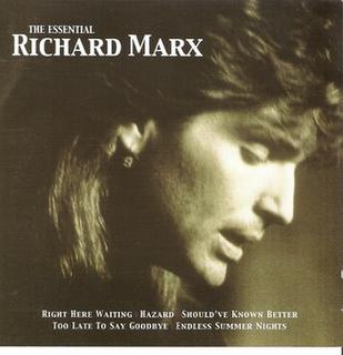 <i>The Essential Richard Marx</i> 2000 compilation album by Richard Marx