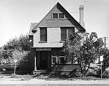 The first Aurora Public Library, opened in 1929 First Aurora Public Library Aurora, Colorado 1929.jpg