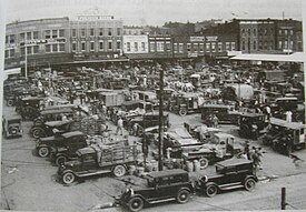 The Haymarket in Louisville before its closing. Haymarket louisville.jpg