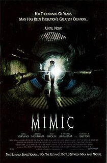 <i>Mimic</i> (film) 1997 science fiction horror film directed by Guillermo del Toro