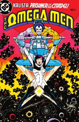The cover of The Omega Men #3 (June 1983), the first appearance of Lobo