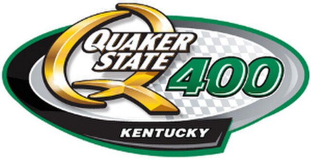 The race logo for the 2014 Quaker State 400.