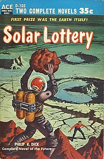 <i>Solar Lottery</i> 1955 novel by Philip K. Dick