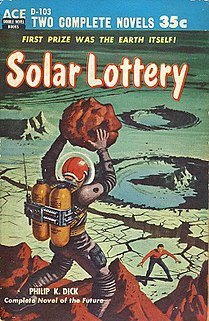 <i>Solar Lottery</i> novel by Philip K. Dick