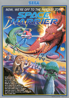 SpaceHarrier arcadeflyer.png
