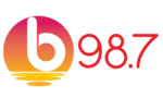 Former logo as "B98.7", used from January 5, 2017, to December 25, 2018 B987Tampa.png