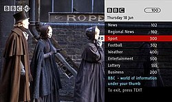 BBC Red Button homepage. BBC Red Button home.jpg