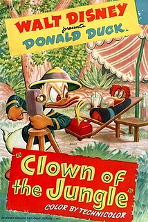 <i>Clown of the Jungle</i> 1947 Donald Duck cartoon